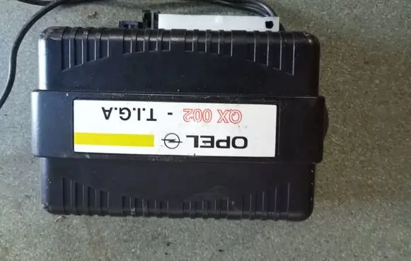 Opel Vectra C Alarm control unit/module QX002TIGA
