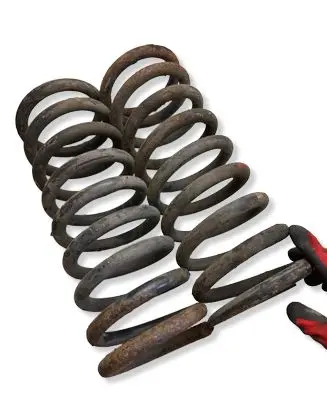 Mercedes-Benz W123 Rear coil spring 8756