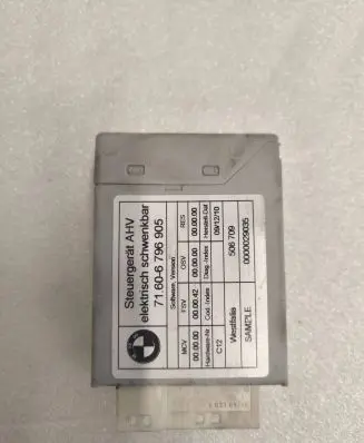 BMW 5 F10 F11 Tow bar trailer control unit/module 6796905 506709 71606796905