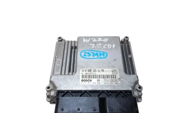 Mercedes-Benz S W220 Engine control unit/module A6481531179 0281011348