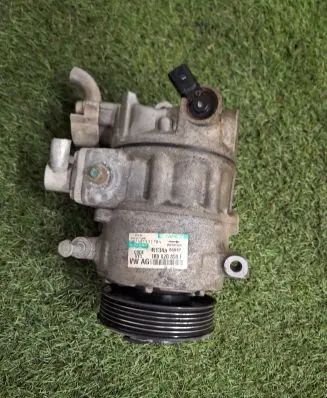 Skoda Octavia Mk2 (1Z) Air conditioning (A/C) compressor (pump) R134A8681P 074815117B4 1K0820859F