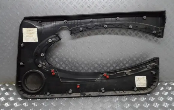 Front door card panel trim