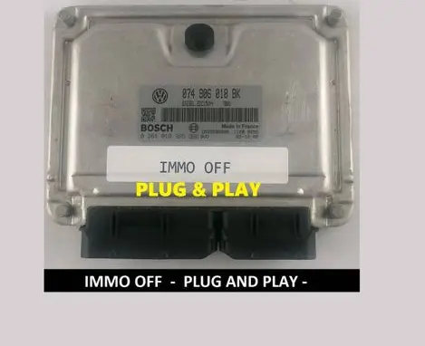 Volkswagen II LT Engine control unit/module 0281010385 074906018BK 1039S06998