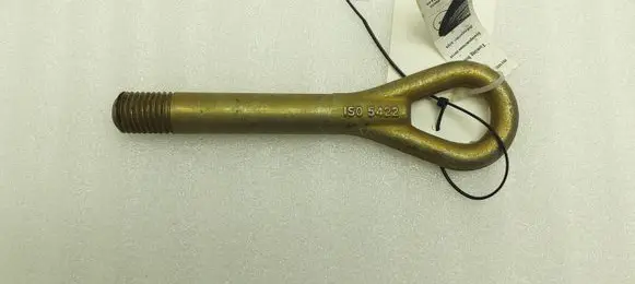 Towing hook eye