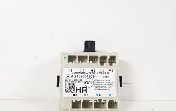 Mercedes-Benz E W213 Door control unit/module A2139004909