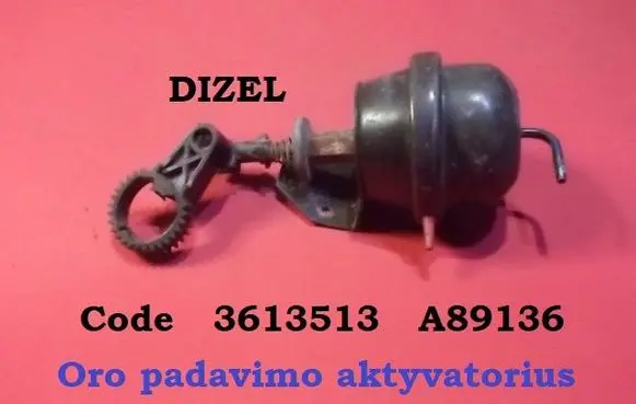Volkswagen Jetta II Vacuum valve 3613513 A89136