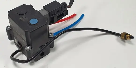 BMW X6 E71 Rear shock absorber actuator solenoid EB-MV-0586-A