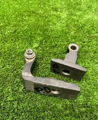 Front door hinge set