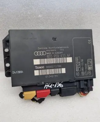Audi A4 S4 B6 8E 8H Comfort/convenience module 8E0959433AR 01342786 00002727B6