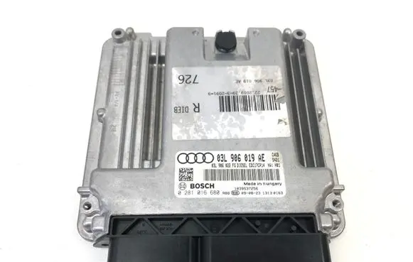 Audi A6 S6 C6 4F Engine control unit/module 03L906019AE 03L906022FG 0281016680