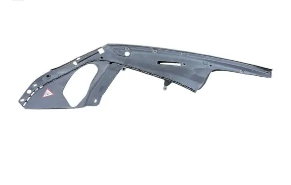 Engine bonnet/hood lock trim molding