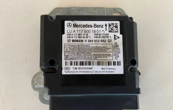 Mercedes-Benz CLA C117 X117 W117 Airbag control unit/module A1179001801 A1179011700 A1179024400