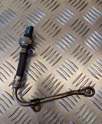 BMW 5 F10 F11 Exhaust gas pressure sensor 8507634 7810181