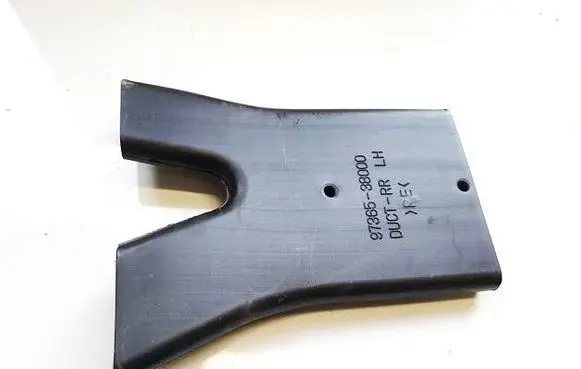 Cabin air duct channel