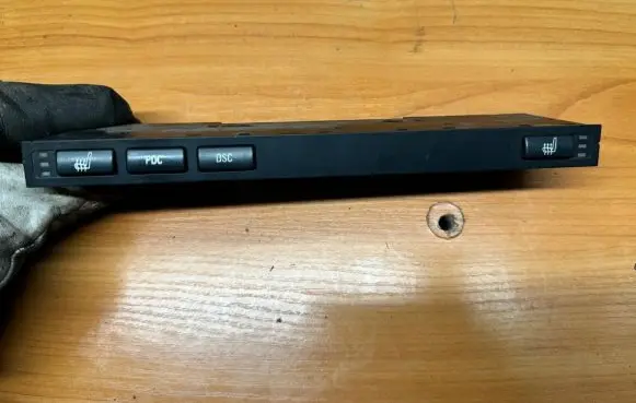 BMW 5 E39 Seat heating switch 61318373776 03742073 110187
