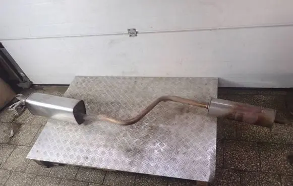 Skoda Fabia Mk4 (6VA) Muffler/silencer 2Q0253211AF 2Q0253611A