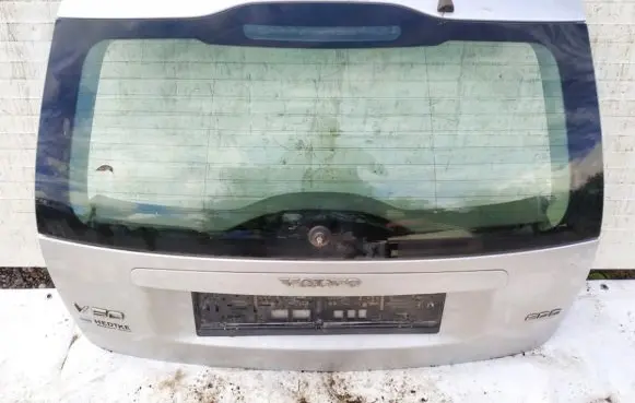 Volvo V50 Tailgate/trunk/boot lid sidabrinis