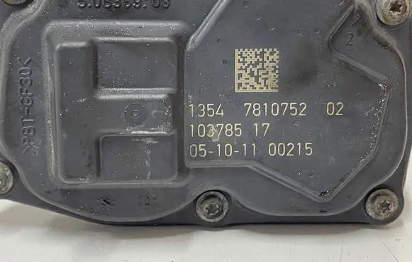 BMW 3 E90 E91 Throttle valve 1354781075202 781075202