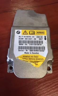 BMW 5 E60 E61 Airbag control unit/module 9172019