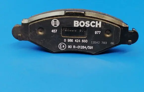 Peugeot 206 Brake pads (front) 0986424660