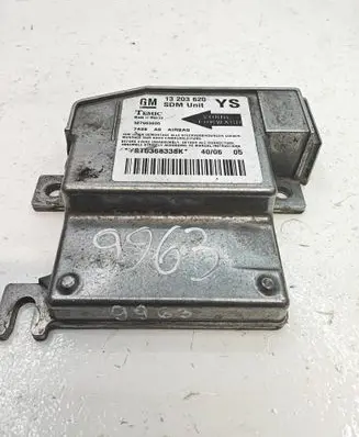 Opel Meriva A Airbag control unit/module 13203620 0368338K
