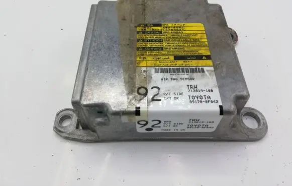 Toyota Corolla Verso E121 Airbag control unit/module 213819108 891700F042