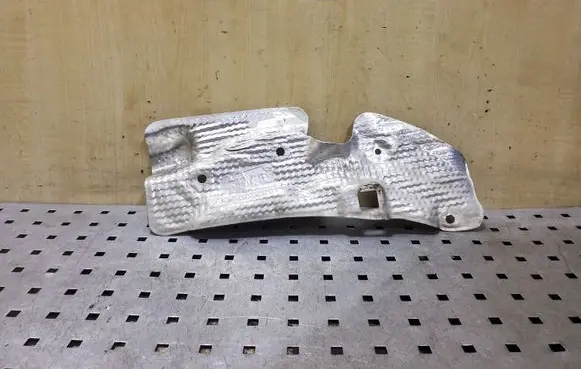 Heat shield in engine bay
