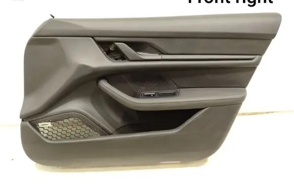 Front door card panel trim