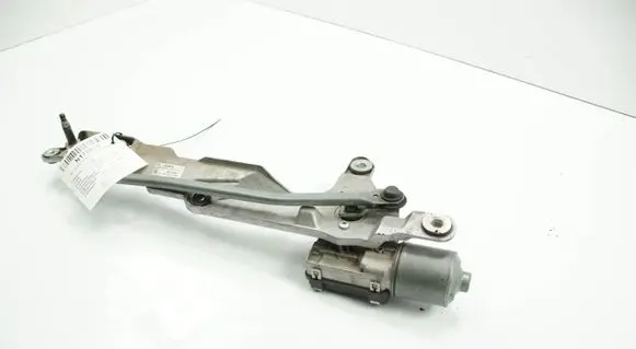 Front wiper linkage and motor