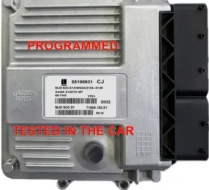 Opel Corsa D Engine control unit/module 55198931
