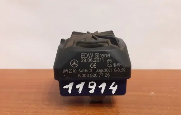 Mercedes-Benz E W212 Alarm system siren 11914 A0038207726