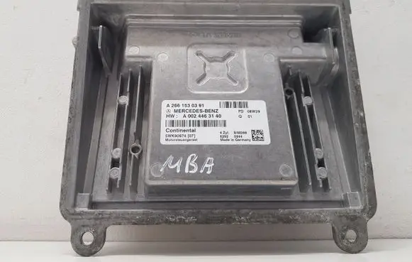Mercedes-Benz A W169 Engine control unit/module A2661530391 A0024463140 5WK90974