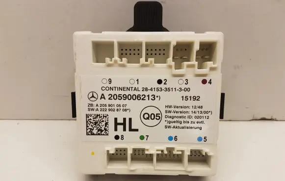Mercedes-Benz C W205 Door control unit/module A2059006213