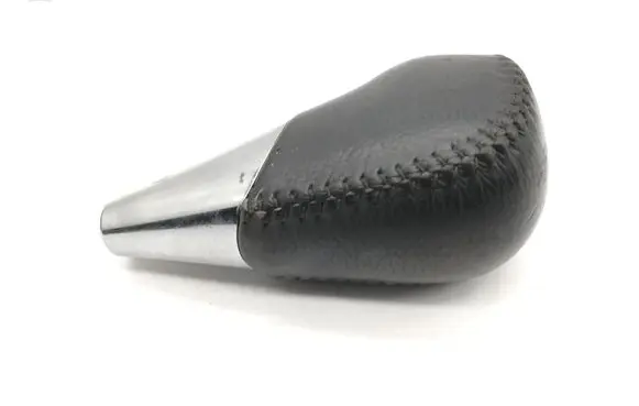 Gear lever shifter trim leather/knob