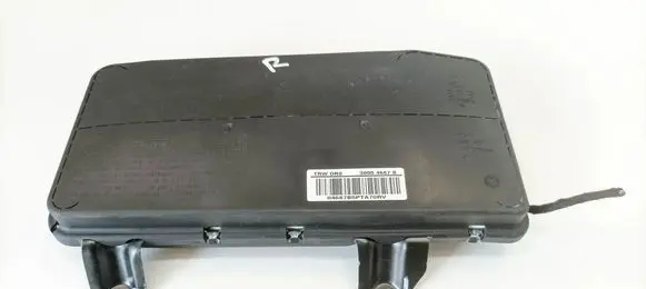 Front door airbag