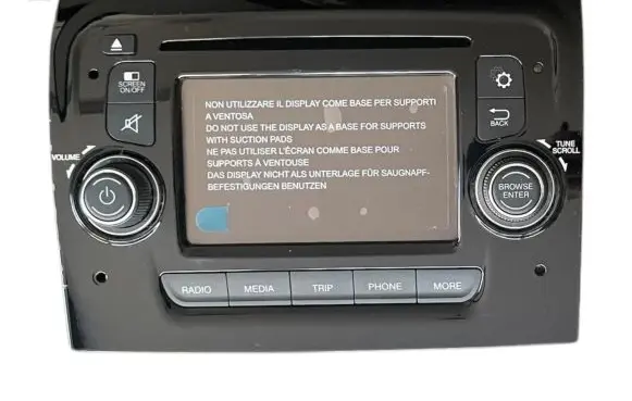 Citroen Jumper Radio/CD/DVD/GPS head unit 07356258200 250VP2ECE A2C9629930000