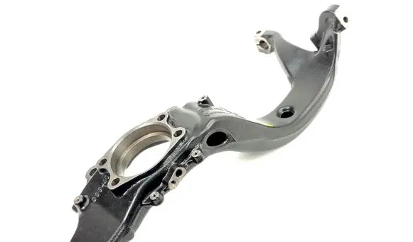 Front wheel hub spindle knuckle