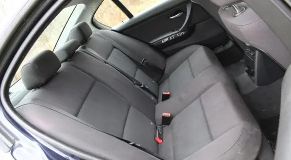 BMW M5 Second row seats 