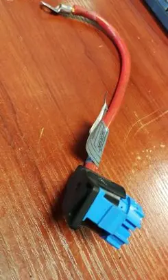 BMW 7 E65 E66 Positive cable (battery) 6900572