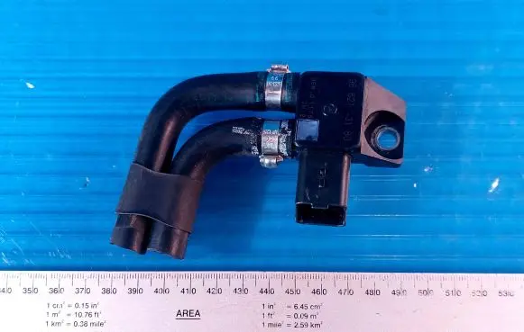 Peugeot Partner Exhaust gas pressure sensor 9662143180