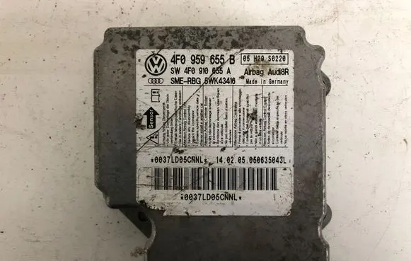 Audi A6 S6 C6 4F Airbag control unit/module 4F0910655A 4F0959655B 5WK43416