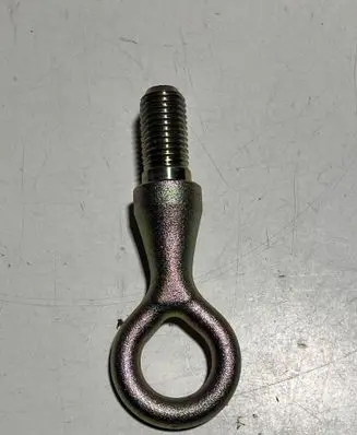 Towing hook eye