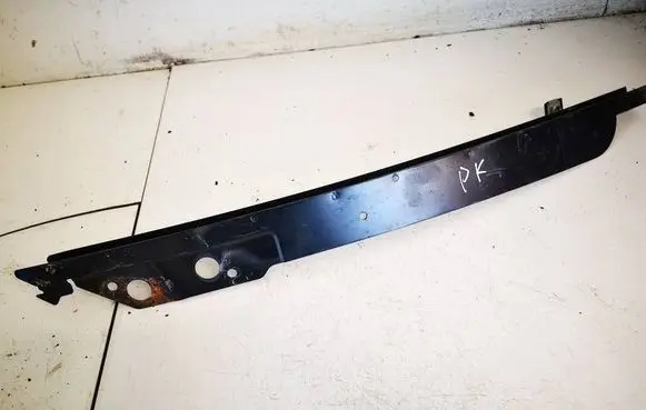 Front door glass trim molding