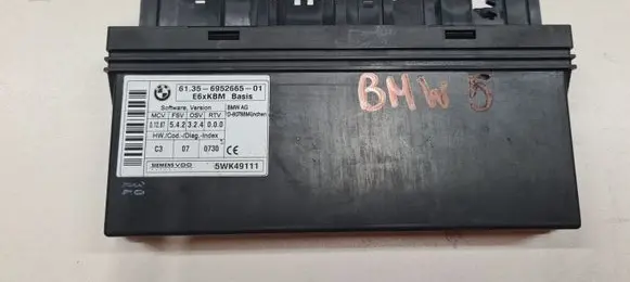 BMW 5 E60 E61 Comfort/convenience module 6135695266501 695266501 5WK49111