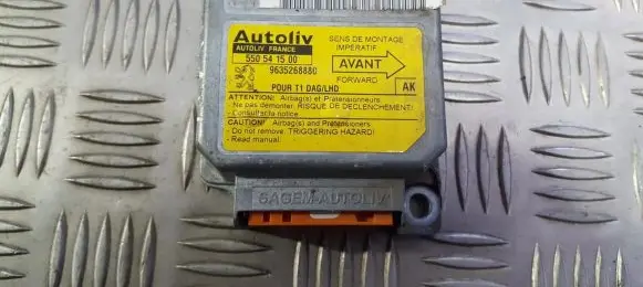 Peugeot 206 Airbag control unit/module 9635268880 550541500