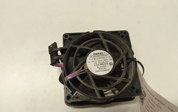 Volkswagen Phaeton Seat fan/blower 3D0963575