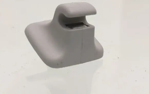 Sun visor clip/hook/bracket