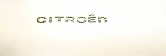 Citroen Berlingo Rear loading door model letters 