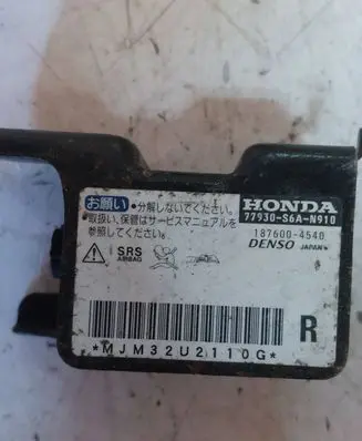 Honda Civic Airbag deployment crash/impact sensor 77930S6AN910 1876004540 JM32021100