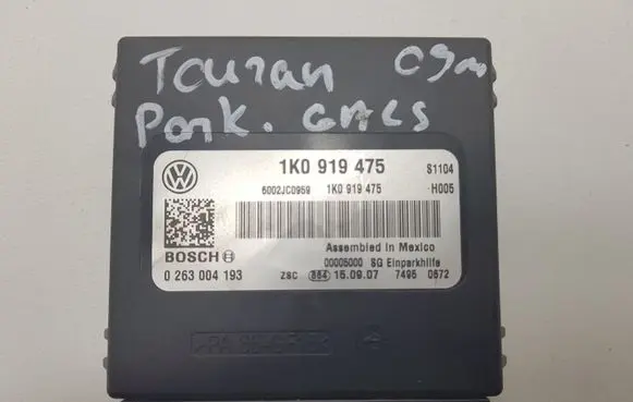 Volkswagen Touran I Parking PDC control unit/module 1K0919475 0263004193